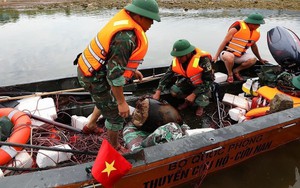 Phát hiện lượng bom, đạn lớn gần cầu Hòa Bình