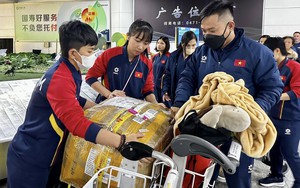 Đội tuyển futsal nữ Việt Nam đến Trung Quốc, sẵn sàng thi đấu với đội chủ nhà