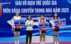 Câu trả lời cho vấn đề tiền thưởng của giải bóng chuyền trẻ quốc gia Việt Nam