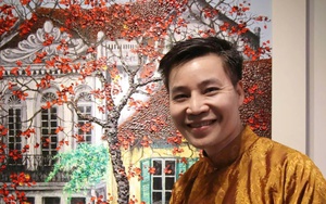 Họa sĩ Nguyễn Hoàng Anh: Từ búp bê dân tộc đến tranh vẽ cuộc đời