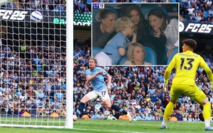 De Bruyne bỏ lỡ cơ hội khó tin, đến vợ con cũng ngỡ ngàng