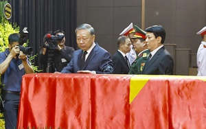 Hơn 650 Đoàn trong nước và quốc tế viếng nguyên Chủ tịch nước Trần Đức Lương