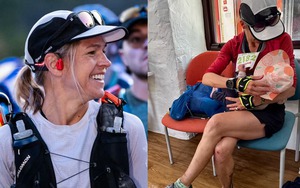 Độc lạ Marathon: Runner bỉm sữa vừa chạy vừa cho con bú vẫn vô địch 100 km Ultra Trail