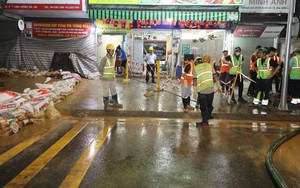 Khắc phục sự cố phun trào phụ gia Metro Nhổn - Ga Hà Nội