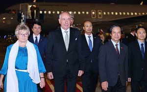 Tổng thống Hungary bắt đầu thăm chính thức Việt Nam