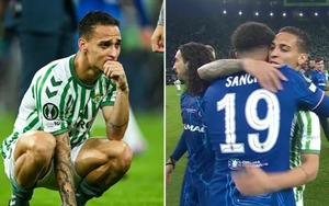 Antony húc đầu đối thủ rồi bật khóc khi Betis thua Chelsea ở chung kết Conference League