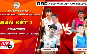 Tạm gác màu áo đội tuyển, VĐV bóng chuyền đi… đánh giải hội làng