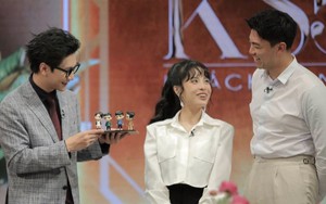 Chồng ca nương Kiều Anh hiếm hoi xuất hiện cùng vợ trên sóng truyền hình