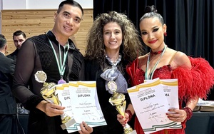 VĐV Việt Nam lọt Top 30 cặp đôi Dancesport xuất sắc nhất thế giới lứa tuổi trung niên