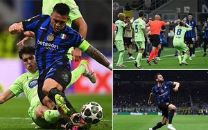 TRANH CÃI: Barcelona bị thổi oan phạt đền trước Inter Milan?