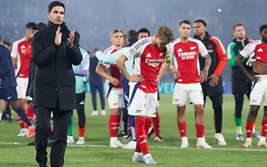 Arsenal bị PSG loại khỏi cúp C1, Mikel Arteta vẫn tuyên bố rất khó tin