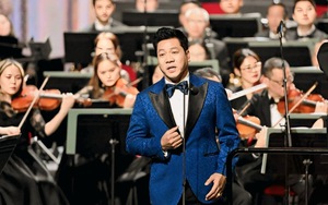 NSND Quốc Hưng hát 'Việt Nam quê hương tôi' trong hòa nhạc hữu nghị Việt Nam - Kazakhstan