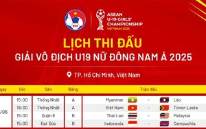 Lịch thi đấu bóng đá hôm nay 11/6: Trực tiếp Việt Nam đấu với Timor Leste ở giải Đông Nam Á