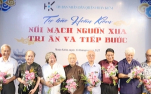 Vinh danh nhà sử học Dương Trung Quốc, GS Lê Văn Lan trong bảo tồn di sản