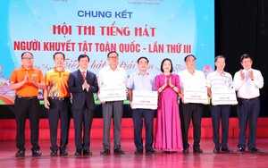 Chung kết Hội thi Tiếng hát người khuyết tật toàn quốc lần thứ III