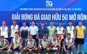 TTVH - VNA giành ngôi Á quân giải bóng đá 5G mở rộng
