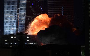 Iran mở đợt tấn công mới, phóng loạt tên lửa vào Israel