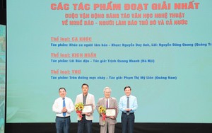 Trao 30 giải thưởng cho các tác phẩm văn học nghệ thuật về nghề báo - người làm báo