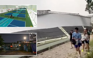 Sự cố sập mái sân pickleball ở Hà Nội là lời cảnh báo về an toàn mùa giông bão