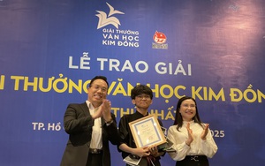 Nhà văn Giai Du, giải Nhất, Giải thưởng Văn học Kim Đồng: "Người lớn viết về trẻ em là vô cùng khó"