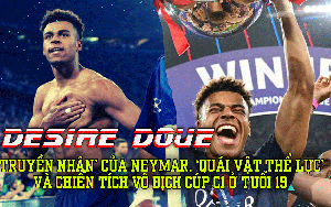 Desire Doue: Truyền nhân của Neymar, ‘quái vật thể lực’ và chiến tích vô địch Cúp C1 ở tuổi 19
