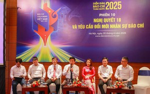 Hội báo toàn quốc 2025: Nghị quyết 18 và yêu cầu đổi mới nhân sự báo chí