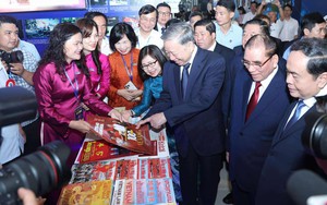 Tổng Bí thư Tô Lâm dự Lễ kỷ niệm 100 năm Ngày Báo chí cách mạng Việt Nam