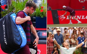 Thua đối thủ kém 24 bậc, tay vợt số một nước Anh đập vợt trong giận dữ