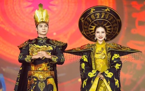 NTK Thoa Trần gây ấn tượng với BST áo dài đậm chất văn hoá dân tộc