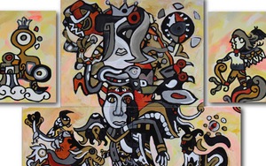 Họa sĩ nhí Hoàng Nhật Quang: Khúc chiết hơn với "Những linh hồn ẩn giấu"