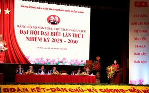 Đại hội đại biểu Đảng bộ Bộ Văn hóa, Thể thao và Du lịch lần thứ I, nhiệm kỳ 2025 - 2030