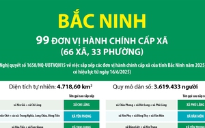 Thông tin chi tiết sắp xếp các đơn vị hành chính cấp xã của tỉnh Bắc Ninh