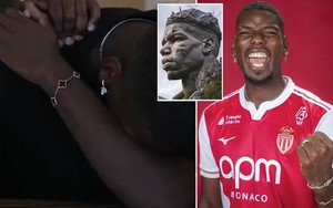 Paul Pogba bật khóc khi gia nhập đội bóng mới