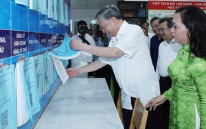 Tổng Bí thư khảo sát mô hình tổ chức chính quyền địa phương 2 cấp tại TP HCM