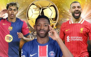 PSG và Barcelona áp đảo cuộc đua giành Quả bóng vàng, chỉ một ngôi sao Premier League góp mặt