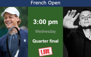 Link xem trực tiếp Roland Garros hôm nay 4/6