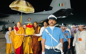 Xá lợi Đức Phật trở về Ấn Độ, khép lại hành trình hành hương lịch sử tại Việt Nam