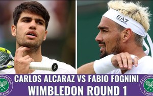 Link xem trực tiếp Carlos Alcaraz vs Fabio Fognini 19h30 hôm nay, vòng 1 Wimbledon 2025