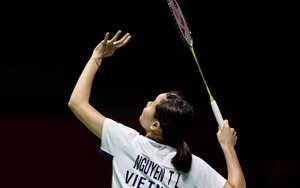 Liên tiếp có lợi thế, hoa khôi cầu lông Thùy Linh vẫn dừng bước sớm ở giải đấu triệu đô