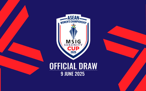 Bốc thăm AFF Cup nữ tại Hà Nội vào ngày 9/6