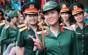 Lực lượng tham gia diễu binh, diễu hành kỷ niệm 80 năm Quốc khánh đã tới Hà Nội