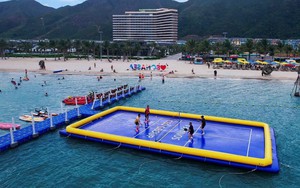 Độc lạ sân pickleball trên biển ở Việt Nam