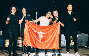 Ban nhạc Bức Tường mang rock Việt đến châu Âu