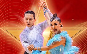 Phan Hiển cùng học trò Khánh Thi giành 3 HCV dancesport tại giải đấu lớn