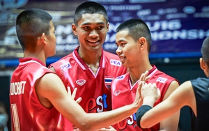 Đội bóng chuyền Thái Lan xuất sắc đánh bại Trung Quốc ở giải Châu Á 2025