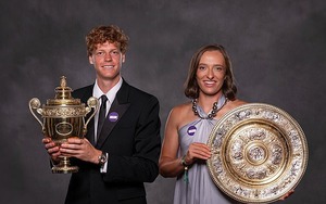 Sinner và Swiatek gây sốt với điệu nhảy tại Wimbledon