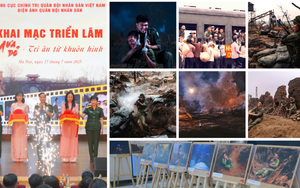 Triển lãm ảnh 'Mưa đỏ': Nén tâm nhang nghệ thuật, khắc ghi trận chiến lịch sử