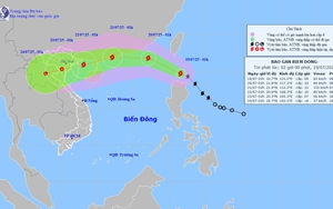 Dự báo thời tiết ngày 19/7: Bão đổi hướng đi vào Biển Đông