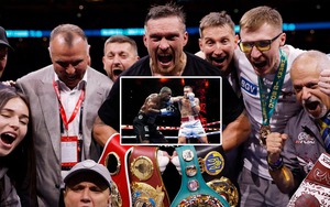 Hạ knock out Daniel Dubois, Oleksandr Usyk thống trị 4 đai vô địch quyền Anh hạng nặng thế giới