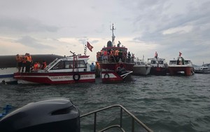 Tỉnh Quảng Ninh và Bộ Xây dựng đã cảnh báo dông lốc trên Vịnh Hạ Long, biển Đông Bắc